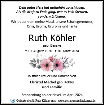 Profilbild von Ruth Köhler