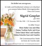 eine Anzeige