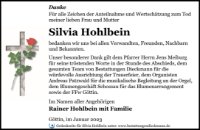 eine Anzeige