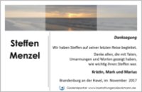 eine Anzeige