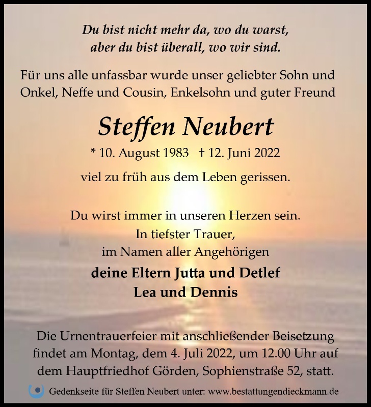 Profilbild von Steffen Neubert