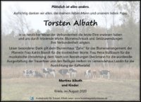 eine Anzeige