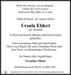 eine Anzeige