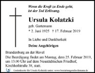 eine Anzeige