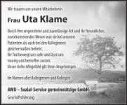 eine Anzeige