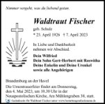 eine Anzeige