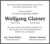 eine Anzeige