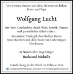eine Anzeige